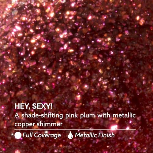 Dazzle Dry Nail Lacquer Step 3 Hey, Sexy! 0.5 fl oz - Long-Lasting Quick-Dry Polish