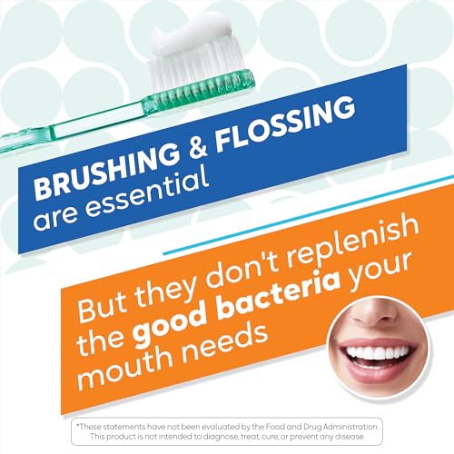Probiotic Oral Lozenges for Bad Breath & Gum Health - Fresh Breath Support