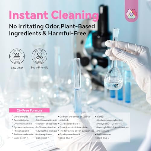 SAVILAND Airbrush Gel Nail Polish & Airbrush Cleaner Instant Cleaning