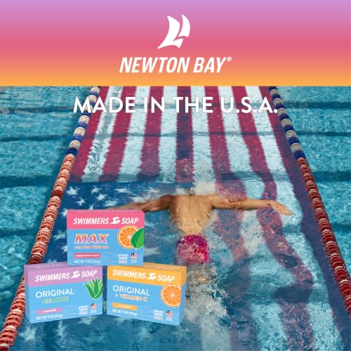Swimmers Soap 4 Ounce - Natural Chlorine Relief Body & Face Wash 5-Pack