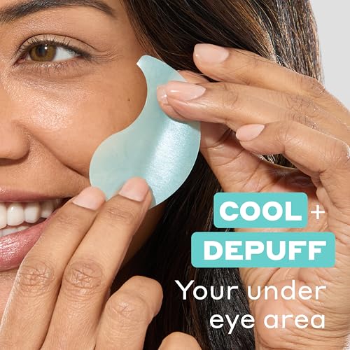 Green Hydrating Under Eye Masks for Dark Circles & Puffiness - 30 Count - Hydrogel Eye Patches