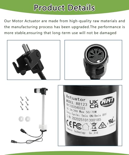 Maigoo R812302040333 Electric Recliner Lift Chair Motor Actuator Replacement 333mm