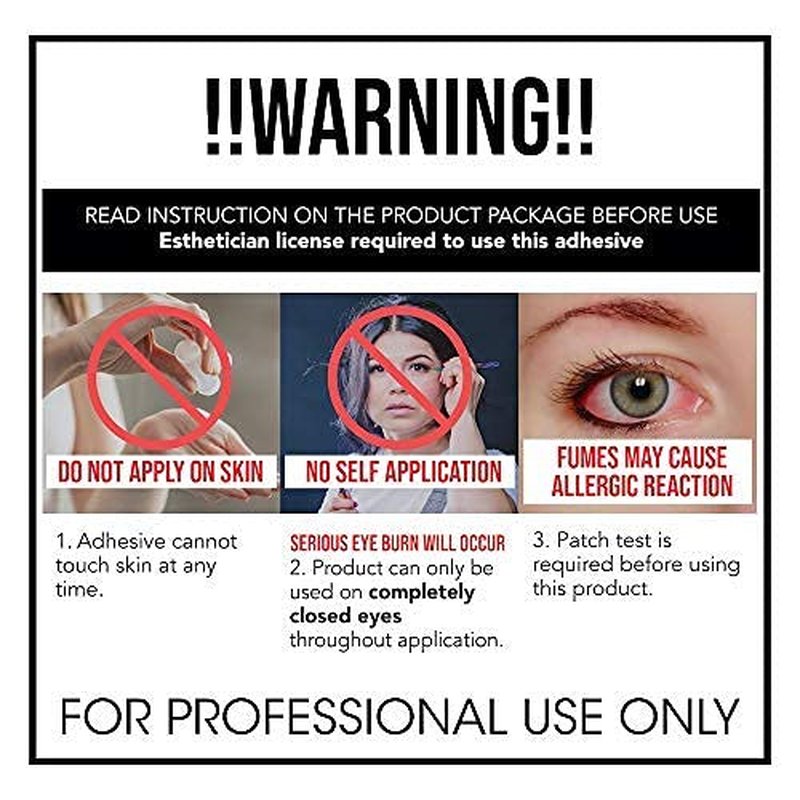 Lyon Lash Super Stay 5ml Eyelash Extension Performance Glue | 0.5 Sec Dry Time | Up to 8 Weeks Retention | Black Adhesive Supplies for Professional Use