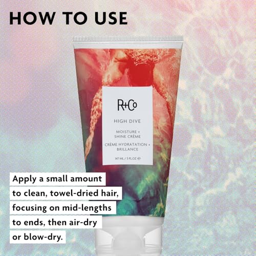 R+Co High Dive Moisture & Shine Hair Cream 5 Fl Oz - Deep Hydration & Gloss