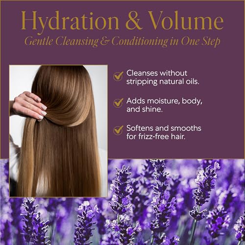 Lavender Cleansing Conditioner for Hair 16oz - Gentle Hair Care