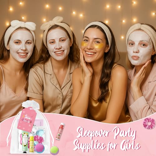 120 PCS Spa Party Supplies for Girls - Complete Skincare & Favors Set - Variation of THIS listing