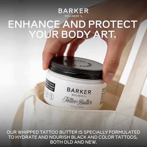 Tattoo Butter - Shea, Turmeric & Lavender Aftercare - Barker Wellness