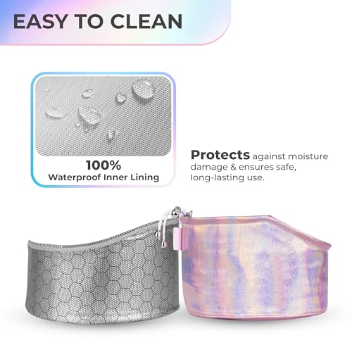 SISWOW Hair Steamer Heat Cap for Deep Conditioning, 10-Level Temperature Control, Portable Waterproof Hair Treatment Cap