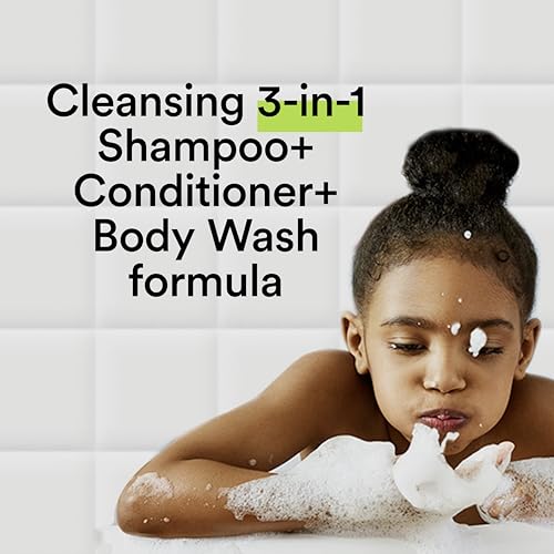 Suave Kids 3-in-1 Tear Free, Body Wash, Shampoo and Conditioners, Dermartologist Tested, Watermelon Wonder, 3 Oz (Pack of 12)