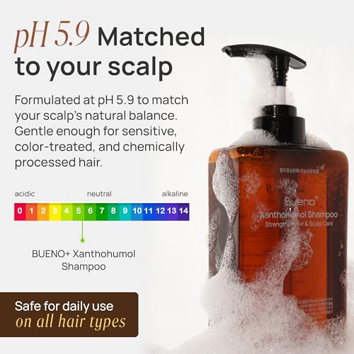 Xanthohumol Hair & Scalp Shampoo 500ml - Nourishing 2-in-1 Formula, Gentle pH 5.9
