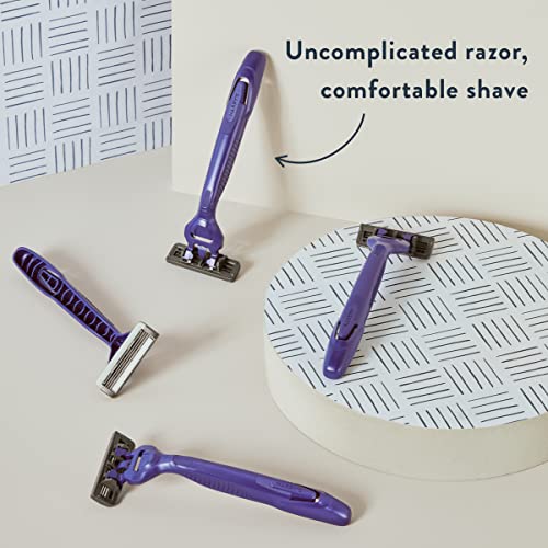 Harry's Disposable Razors for Men - 10 Count - 3-Blade Men's Razors for Travel and On-the-Go Convenience