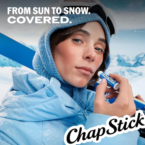 ChapStick Moisture + SPF 15 Bulk Lip Balm 12-Pack, Original/12 Count, Hydrating Sunscreen