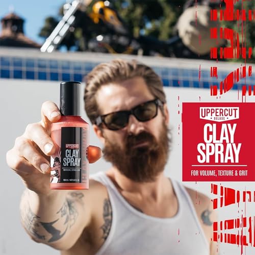 Men's Texturizing Clay Spray with Matte Finish - Volume & Hold 5oz