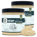 Zatural Hemp Hot Cream with Essential Oil Blend, Aloe, Hemp, and More (8oz 2-Pack)