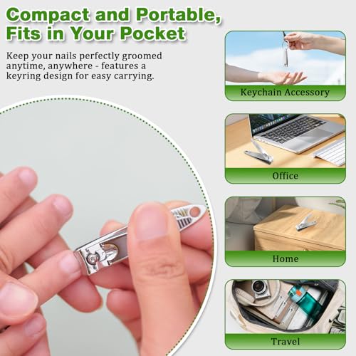 Nail Clippers Bulk 120 Pcs for Homeless Men Women, Individually