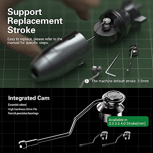 Rotary Tattoo Machine Pen with 2 Stroke Cam & Battery Pack - STIGMA EM146KITP199-1