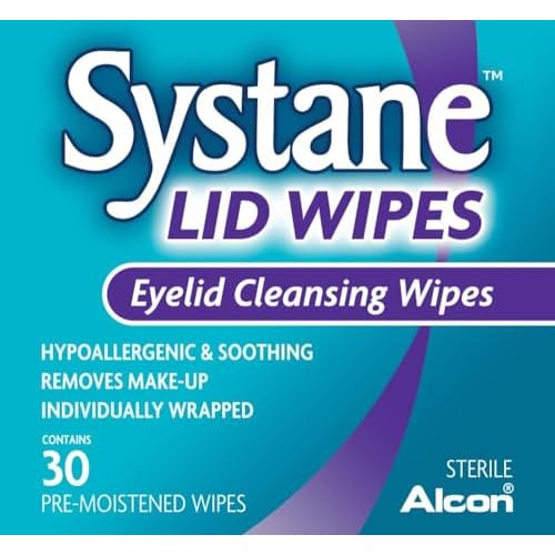 Systane Lid Wipes Eyelid Cleansing Wipes 30 Each (Pack of 4)