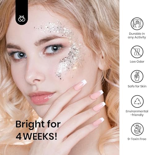 Beetles White Gel Nail Polish -1PC 15ml White Spring Colors Gel Polish Soak Off UV French Nails Art Manicure Salon DIY Design at Home