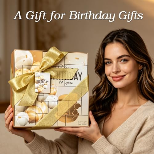 24-Piece Birthday Spa Gift Set for Women - Luxurious Bath & Body Collection - Birthday