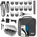 Wahl Lithium Pro Cordless Haircut Kit with Case - 23 Pieces, Rechargeable Clippers