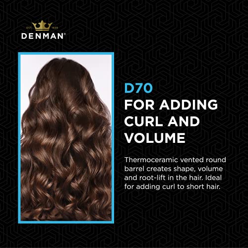X-Small Denman Thermo Ceramic Hourglass Hot Curl Brush - Hair Styling Tool