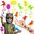 48PCS Dinosaur Party Favors - 24PCS Temporary Tattoos & 24PCS Stick Hands - Perfect Birthday Party Supplies, Goodie Bag Stuffers, Treasure Box Toys, Classroom Prizes, and Student Gifts