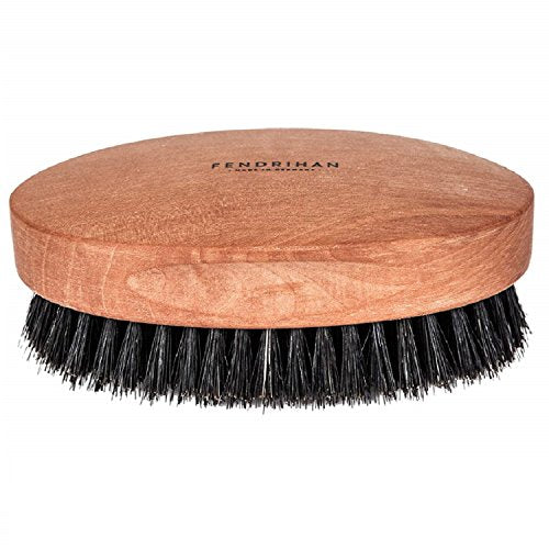 Genuine Boar Bristle & Pear Wood Military Hair Brush - Black, 1 Pack