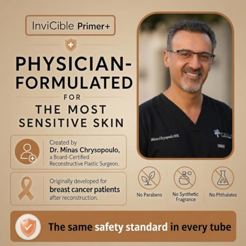 Vitamin C Dark Spot Corrector & Skin Brightening Primer 1 oz for Mature Skin