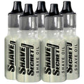 Shave Secret Shaving Oil - 0.63 Fl Oz Pack of 5 for Smooth Shave