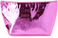 Pink Makeup Bag Organizer with Heart Crown, Travel Cosmetic Case