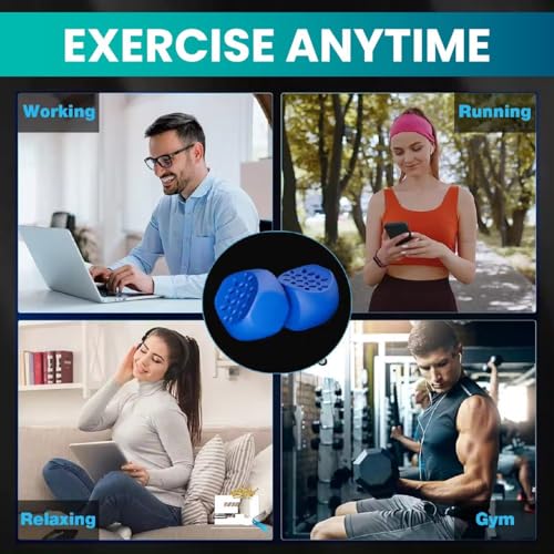 EdJay Jaw Exerciser - Facial Muscle Toner & Jawline Shaper for Men & Women