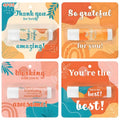 Employee Appreciation Lip Balm Set - Bulk 4-Pack with Thank You Messages
