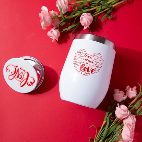 Gift for Women Birthday Gifts for Wife Girlfriend Lover,Unique Ideas Rose Love Gift Basket Box Thinking of You I Love You Romantic Gifts Set Wedding & Engagement Gift (Red)
