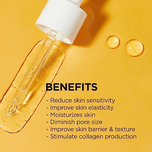 DERMALOGY by NEOGEN 2.5% Peptide Face Serum with Firming Capsules, Anti-Aging & Moisturizing, 30ml