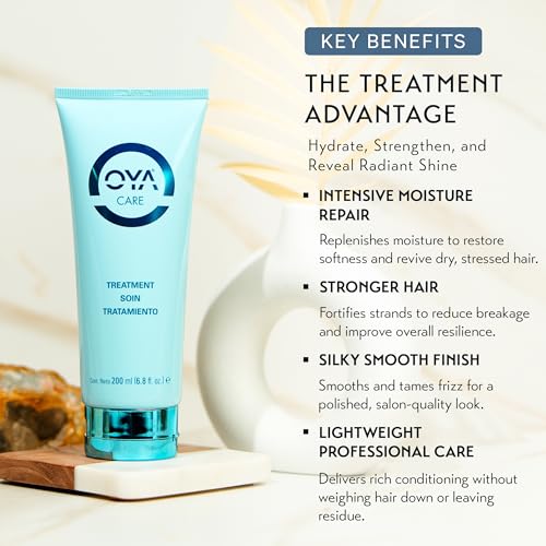 OYA Deep Nourishing Hair Mask with Sea Kelp & Green Tea - 6.8 oz Travel Size
