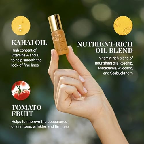 Noni Radiant Eye Oil with Rose Quartz Roller Ball - 0.34 Fl Oz
