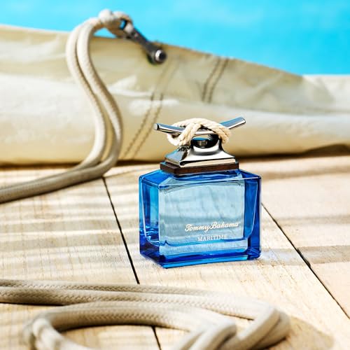 Tommy Bahama Maritime Eau de Cologne for Men 2.5 Fl Oz - Fresh & Warm Scent with Bergamot Jasmine Sandalwood