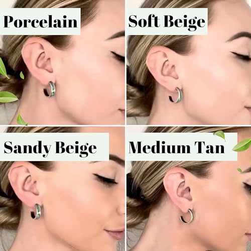 Fifth & Skin: Better¡¯n Ur Skin Liquid Foundation (SOFT BEIGE) - Natural, Organic, Vegan, Cruelty-Free - Gluten-Free Beauty with Buildable Coverage and Palm-Free Luxury - 1 oz