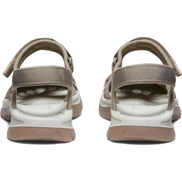 KEEN Rose Sandals for Women - Casual Closed-Toe, 8.5 in Brindle/Shitake