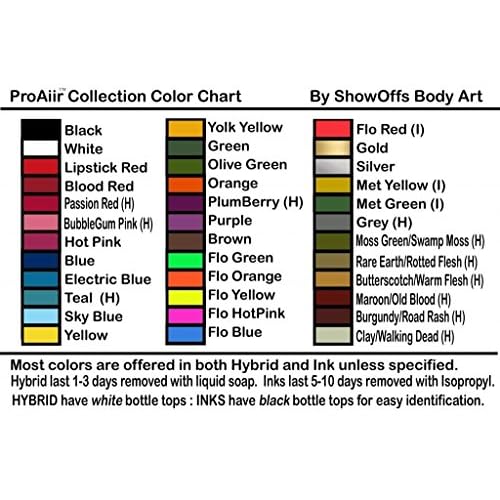 ProAiir Face and Body Painting Makeup - 4oz (120ml) Amethyst