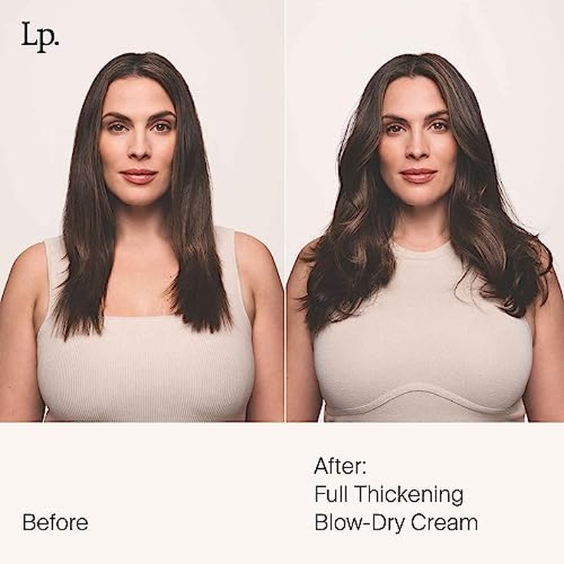 Living Proof Full Thickening Blow-Dry Cream ? All-Day Fullness, Shine, Lightweight Conditioning, Heat Protection for Fine or Flat Hair
