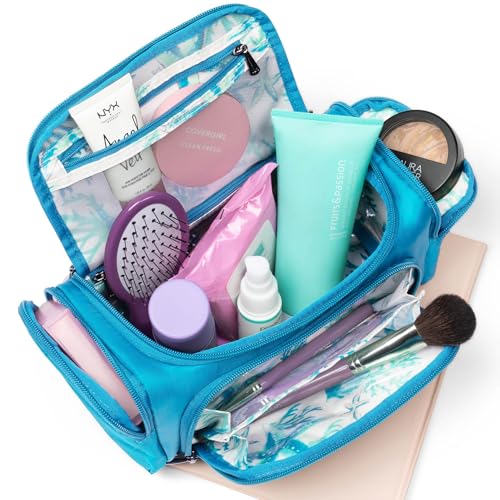 Lug Trolley Medium Cosmetic Case, SKY