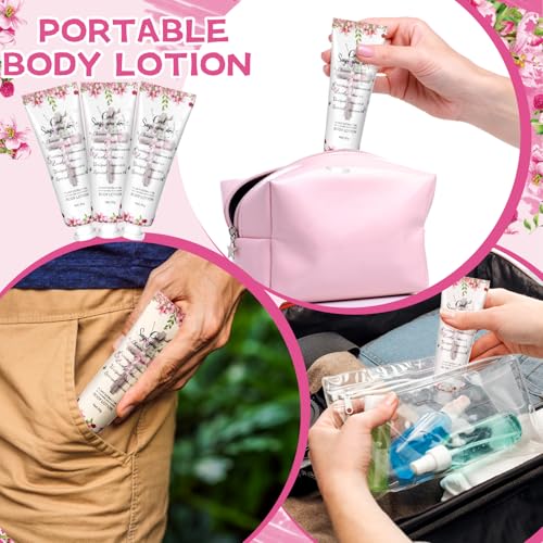 Christian Body Lotion Gift Set 48 Pcs Bible Verse Church Gift - Cherry Blossom Scent