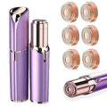 6 PCS Replacement Heads,1 PC Women Facial Hair Removal Device Battery Operated