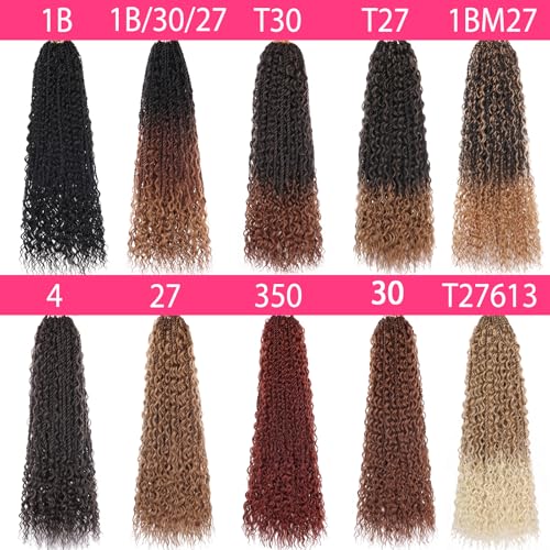 9 Packs 30 Inch Boho Senegalese Twist Crochet Hair - 30#