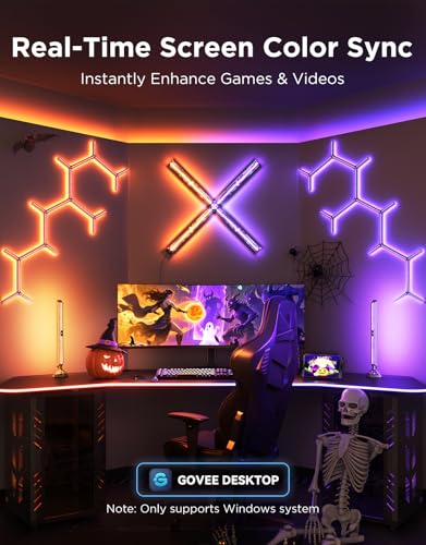 Govee 16-Inch RGBIC Smart Gaming Light Bar Pro with Wi-Fi & Music Sync