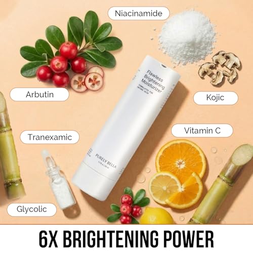 Niacinamide Brightening Moisturizer with Vitamin C & Alpha-Arbutin - Dark Spot & Skin Tone Corrector