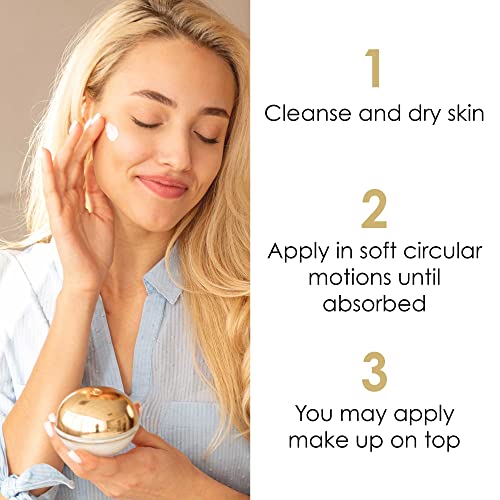 Premier Dead Sea Classic moisture complex cream normal to dry skin, sensitive skin, Anti-Aging to Smooth Wrinkles, Lightweight, Non-greasy Facial Cream, Vitamin A & E, Ginkgo 2.4 FL.oz