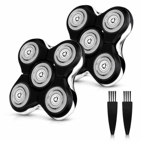 Black 2 Pack Shaver Replacement Heads Compatible with Remington Balder Pro XR7000