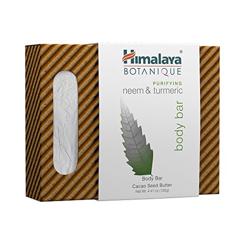 Neem & Turmeric Body Bar Set - Deep Cleansing Natural Soap 4 Pack